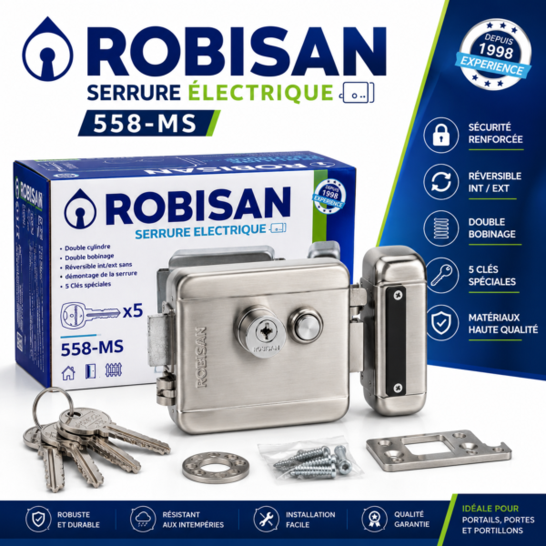 SERRUR ELECTRIC ROBISAN 458-MD